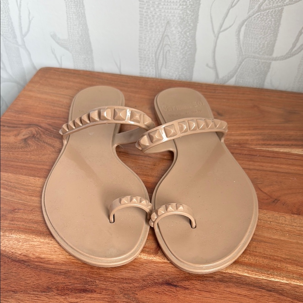 Tan Jelly Sandals